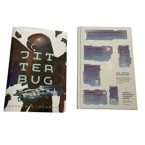 Signed Jitterbug Gareth L Powell ILLUMICRATE First Edition